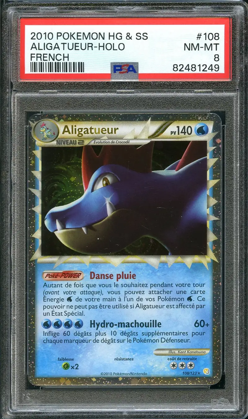 PSA 8 Aligatueur Prime