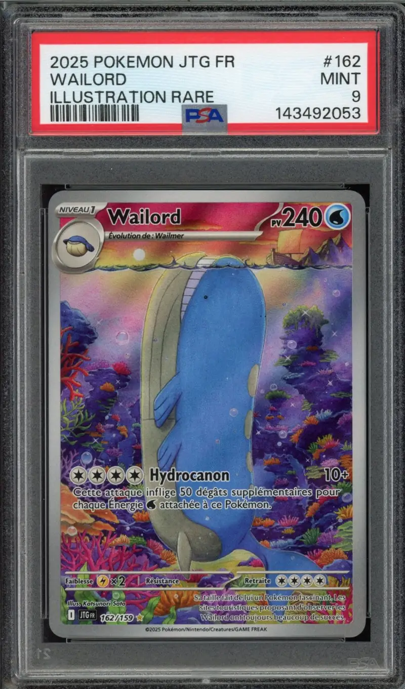 PSA 9 Wailord