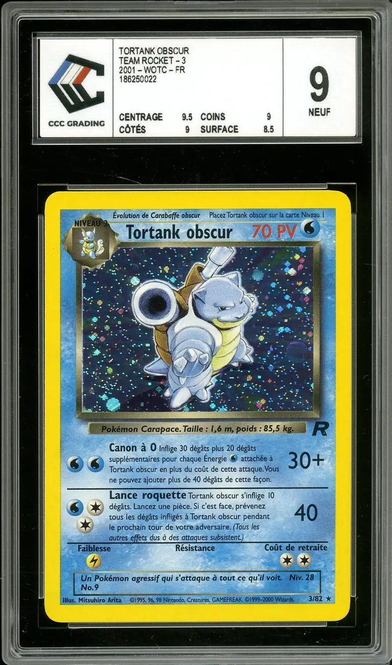 CCC 9 Tortank Obscur Holo