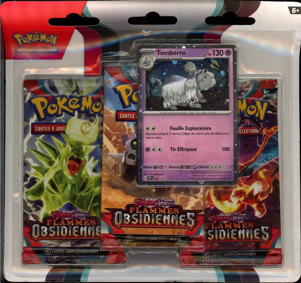 Tripack EV3 Flammes Obsidiennes