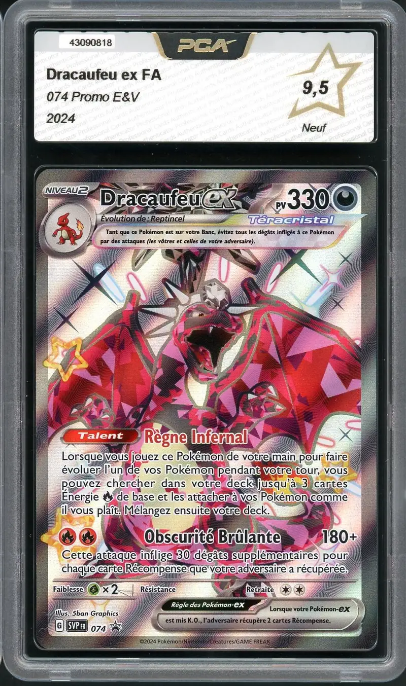 PCA 9.5 Dracaufeu Ex