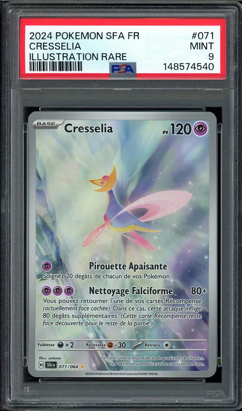 PSA 9 Cresselia