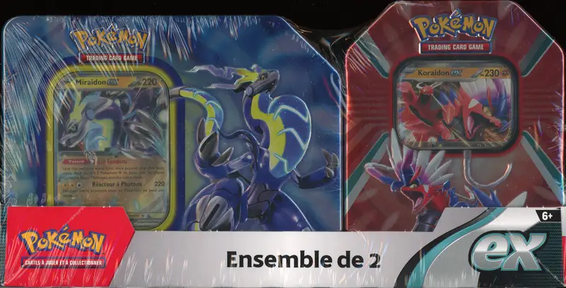 Ensemble de 2 Pokébox Ex