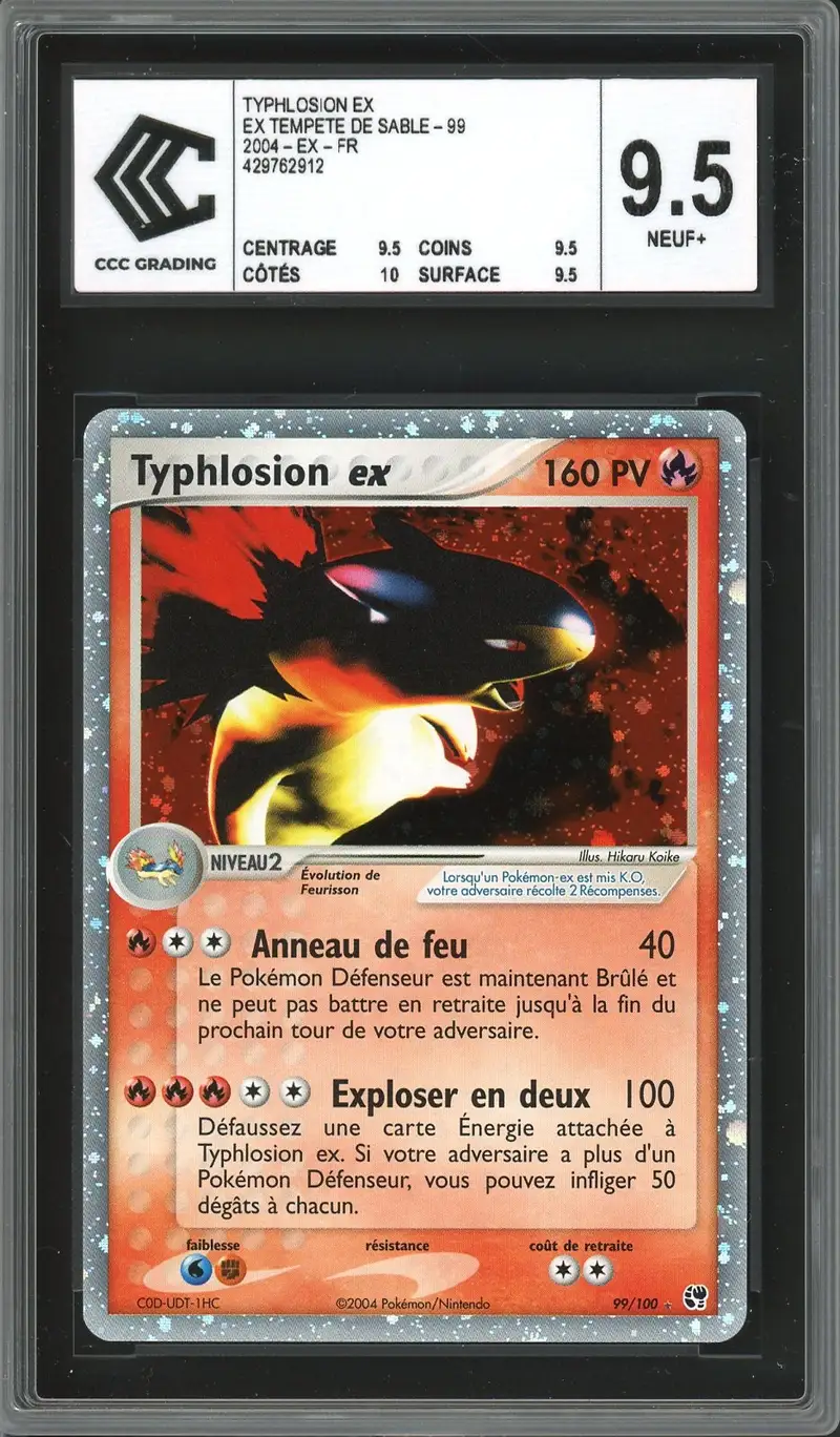CCC 9.5 Typhlosion Ex