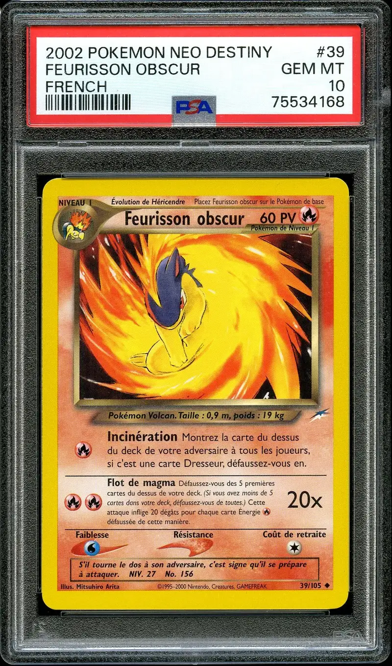 PSA 10 Feurisson Obscur
