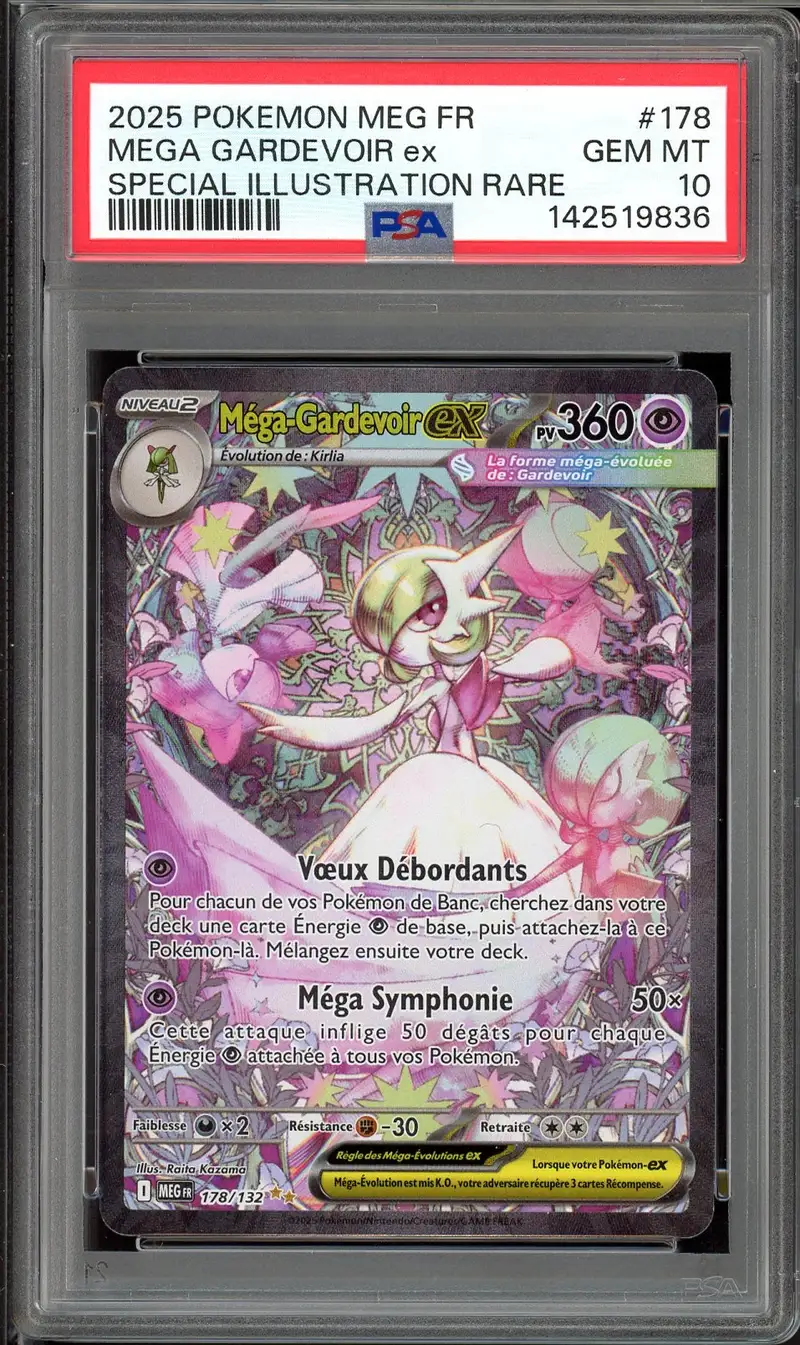 PSA 10 Méga-Gardevoir Ex