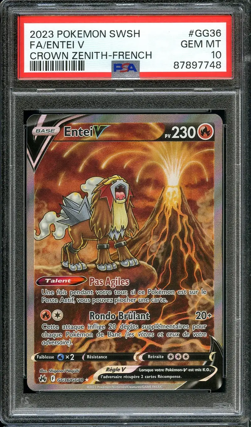 PSA 10 Entei V