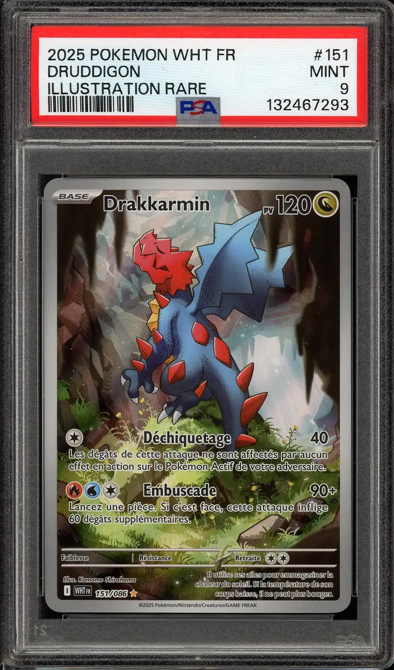 PSA 9 Drakkarmin