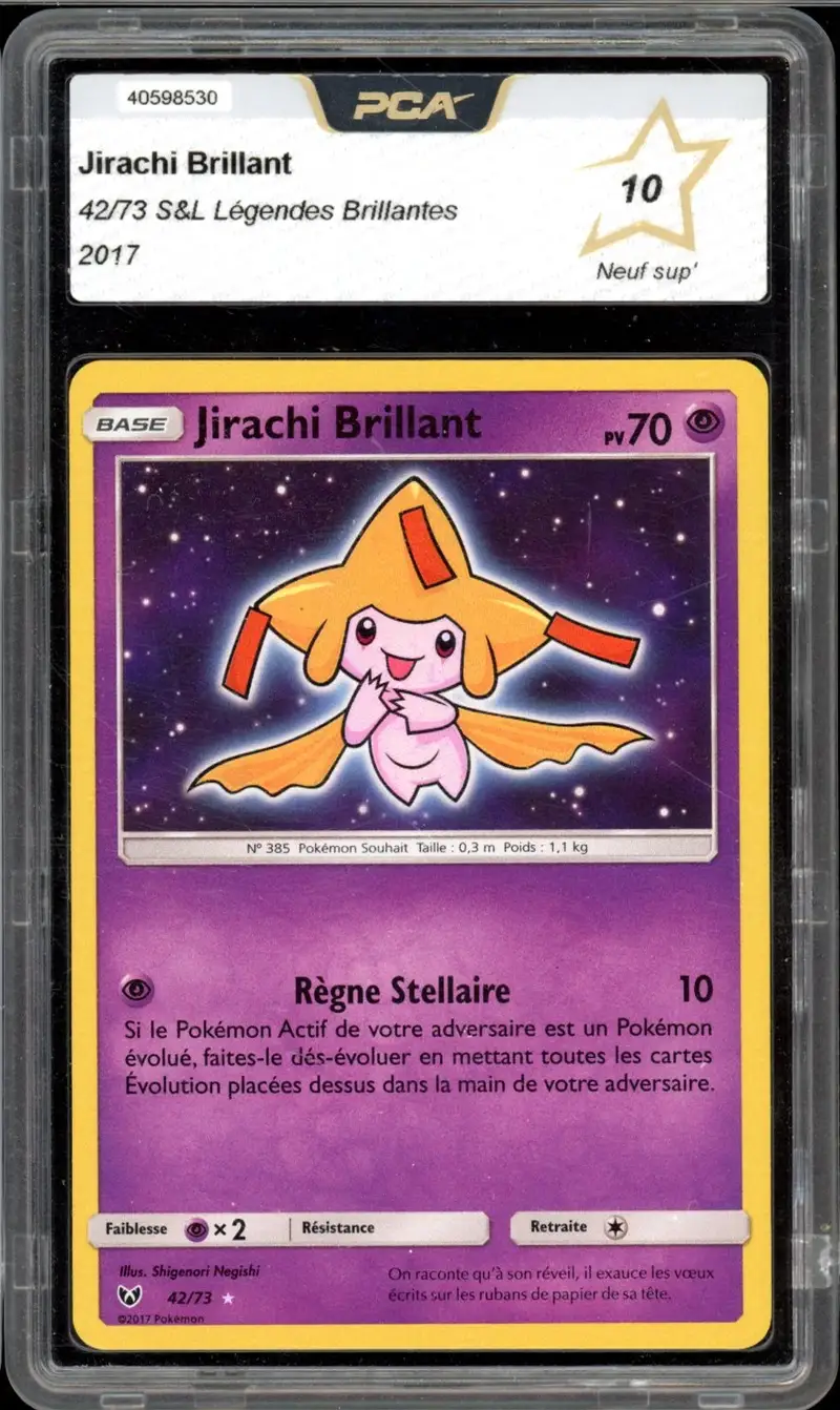 PCA 10 Jirachi Brillant Holo