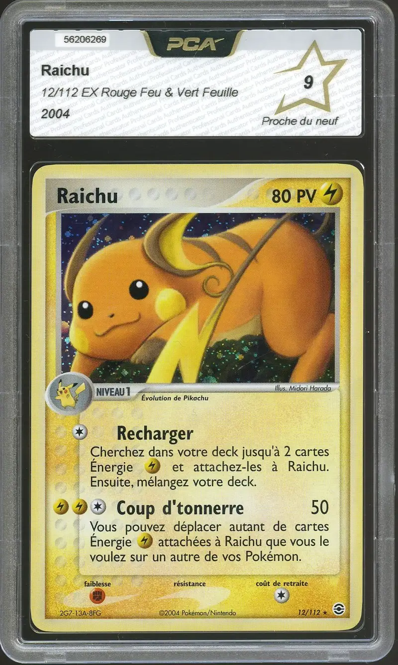 PCA 9 Raichu Holo