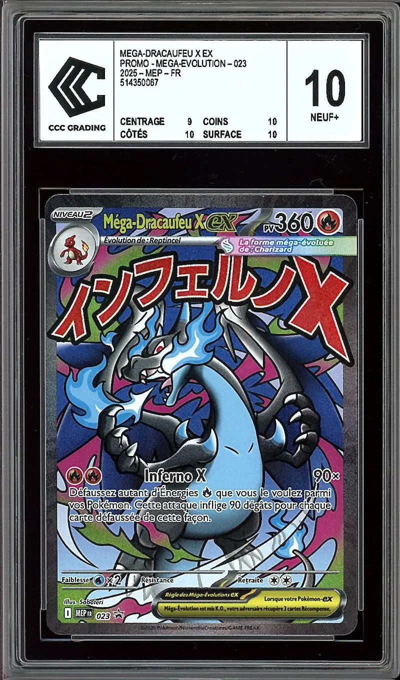 CCC 10 Méga Dracaufeu X Ex