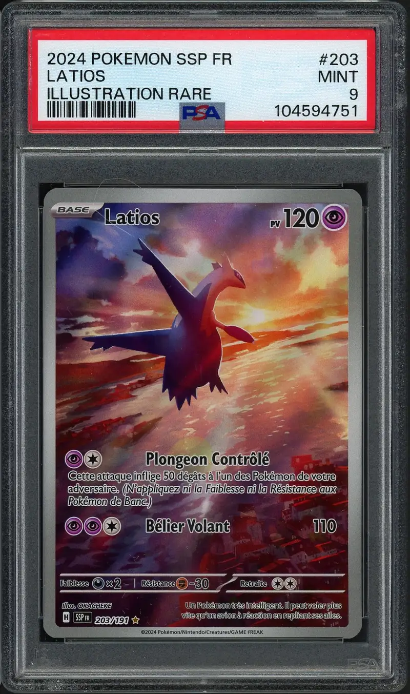 PSA 9 Latios