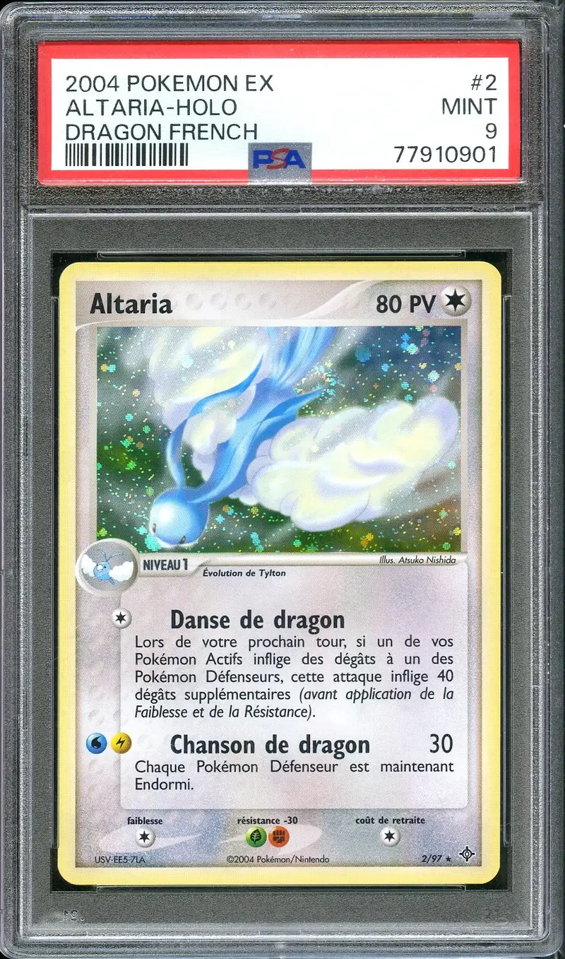PSA 9 Altaria Holo