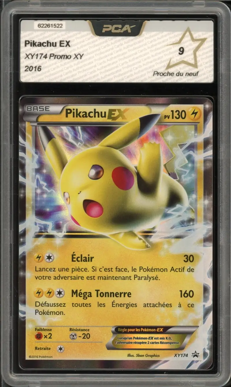 PCA 9 Pikachu Ex