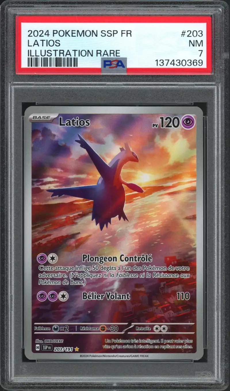 PSA 7 Latios