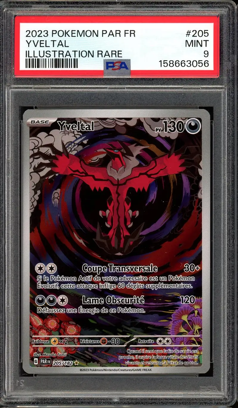 PSA 9 Yveltal