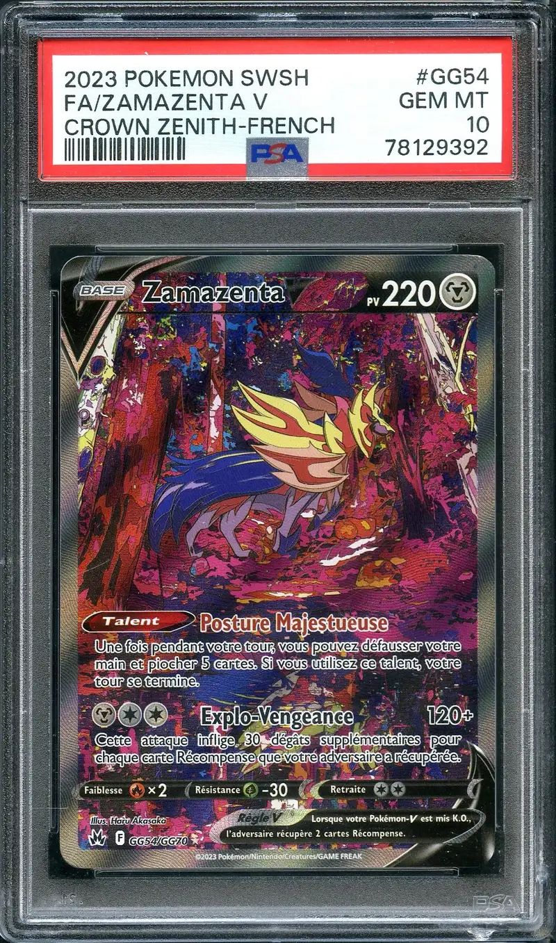 PSA 10 Zamazenta V