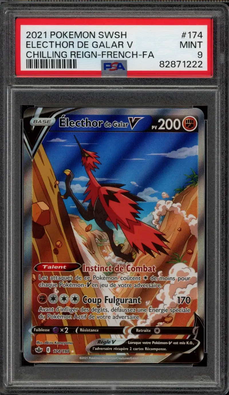 PSA 9 Electhor de Galar V