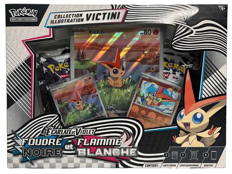 Coffret Victini EV10.5 Foudre Noire et Flamme Blanche