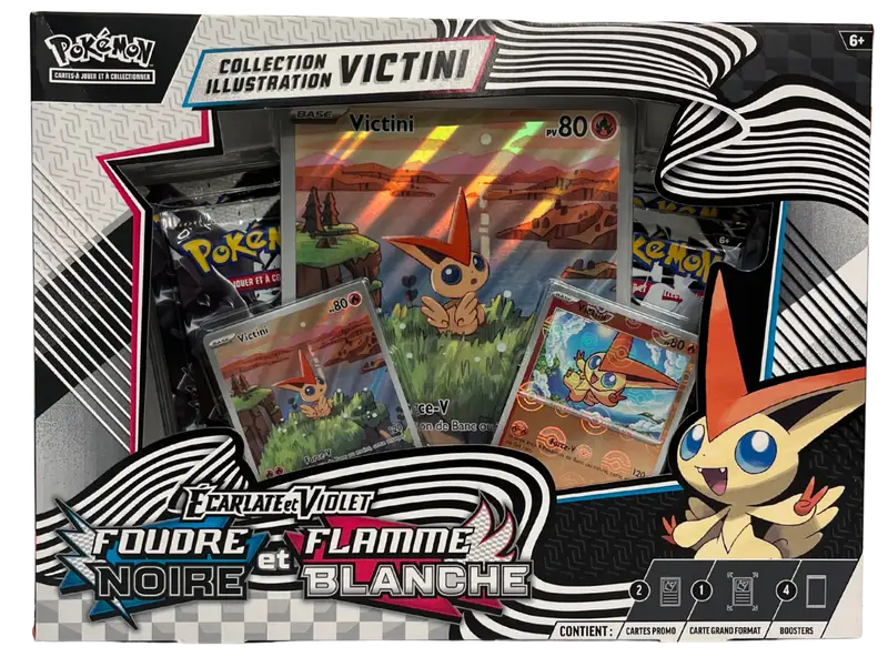 Coffret Victini EV10.5 Foudre Noire et Flamme Blanche