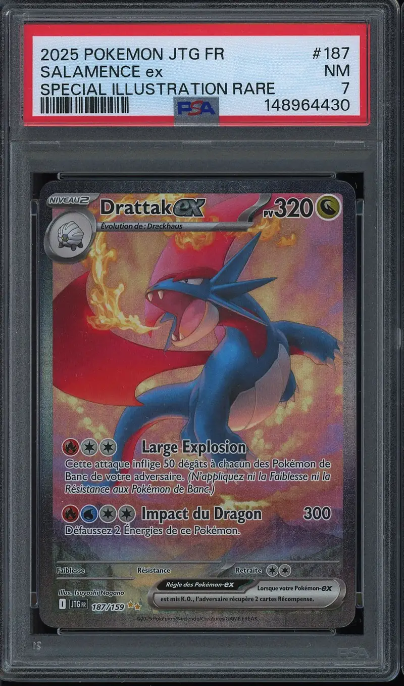 PSA 7 Drattak Ex