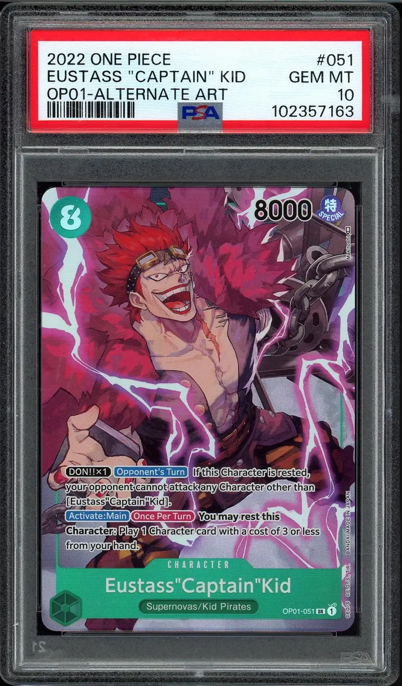 PSA 10 Eustass "Captain" Kid
