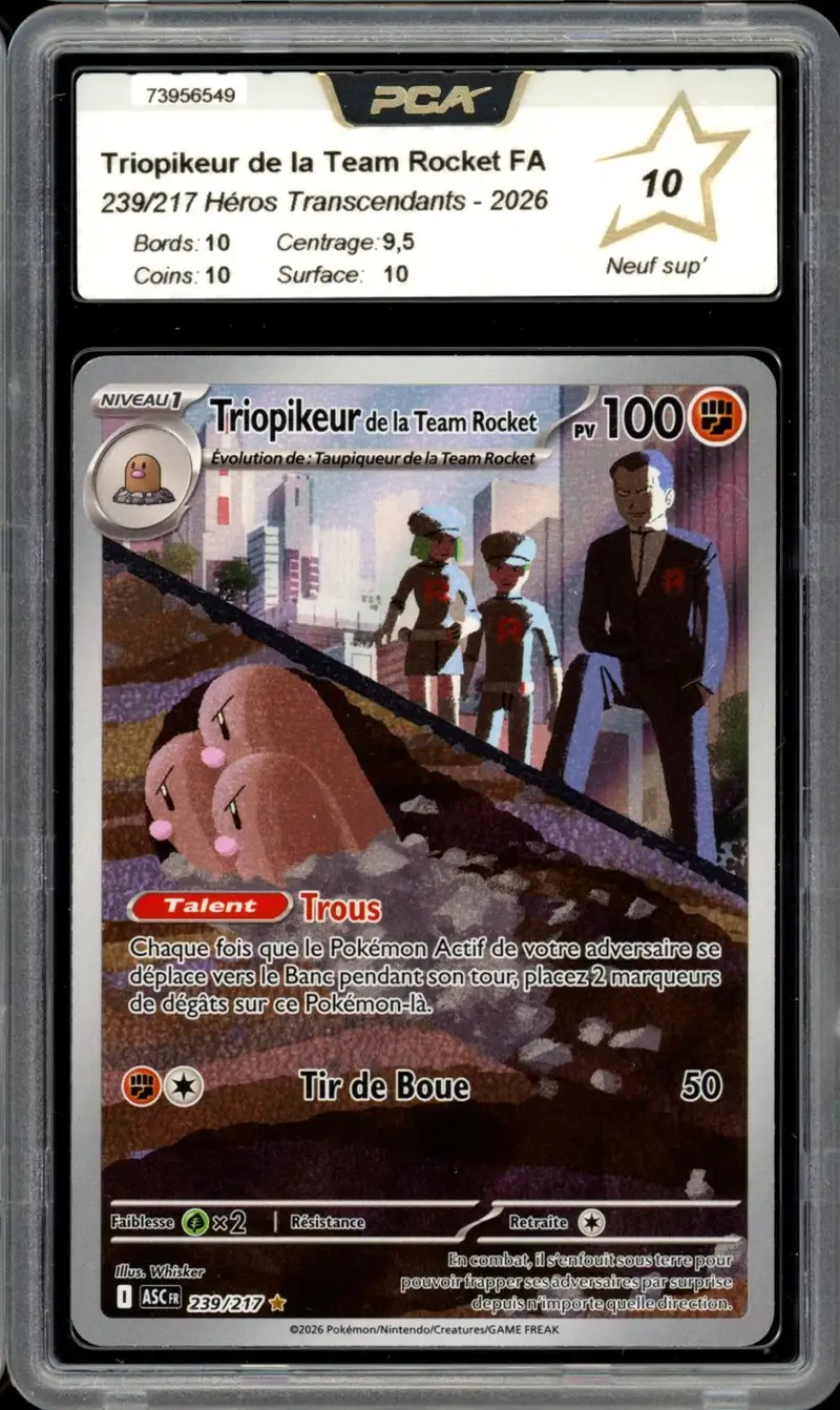 PCA 10 Triopikeur de la Team Rocket
