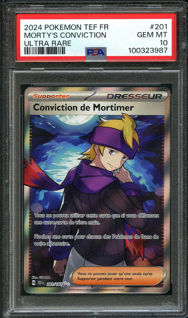 PSA 10 Conviction de Mortimer