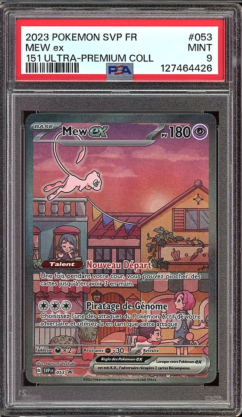 PSA 9 Mew Ex