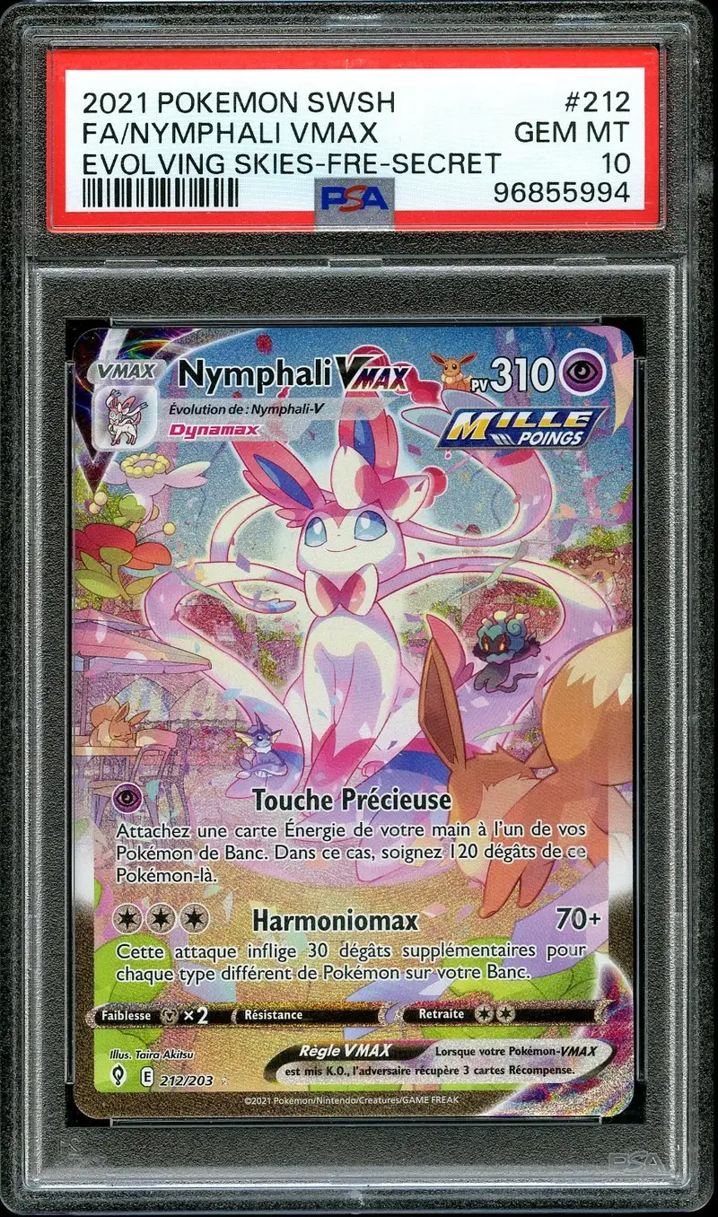 PSA 10 Nymphali VMax