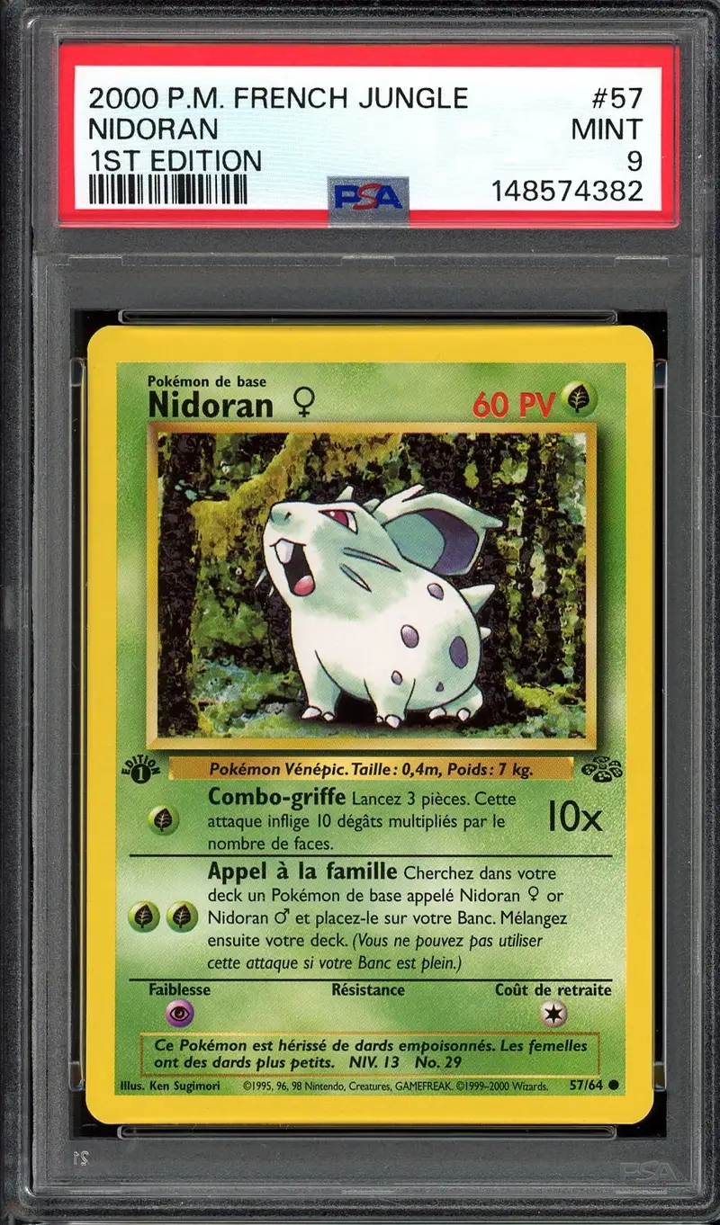 PSA 9 Nidoran