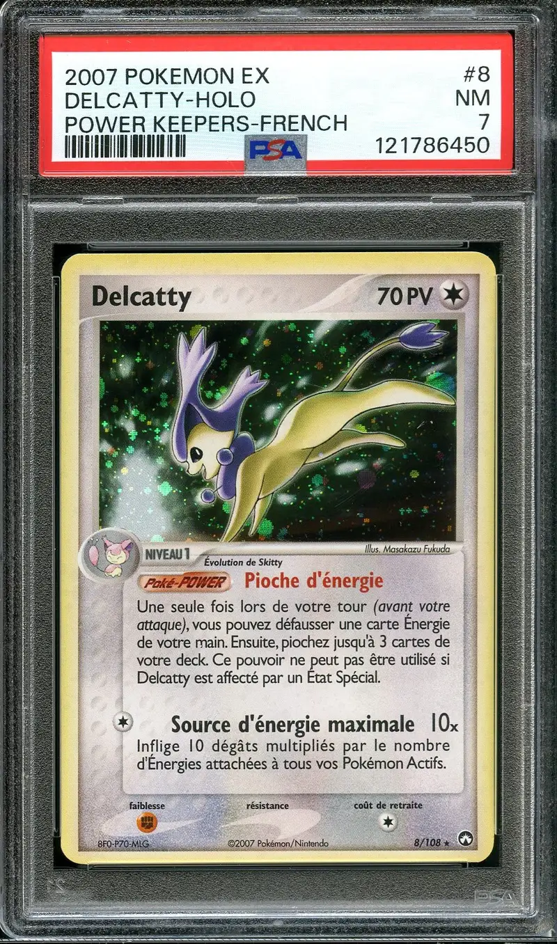 PSA 7 Delcatty Holo