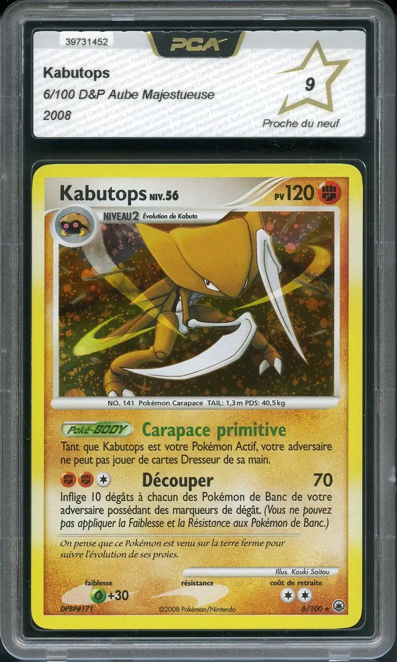 PCA 9 Kabutops Holo