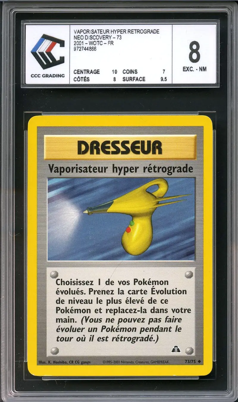 CCC 8 Vaporisateur Hyper Rétrograde