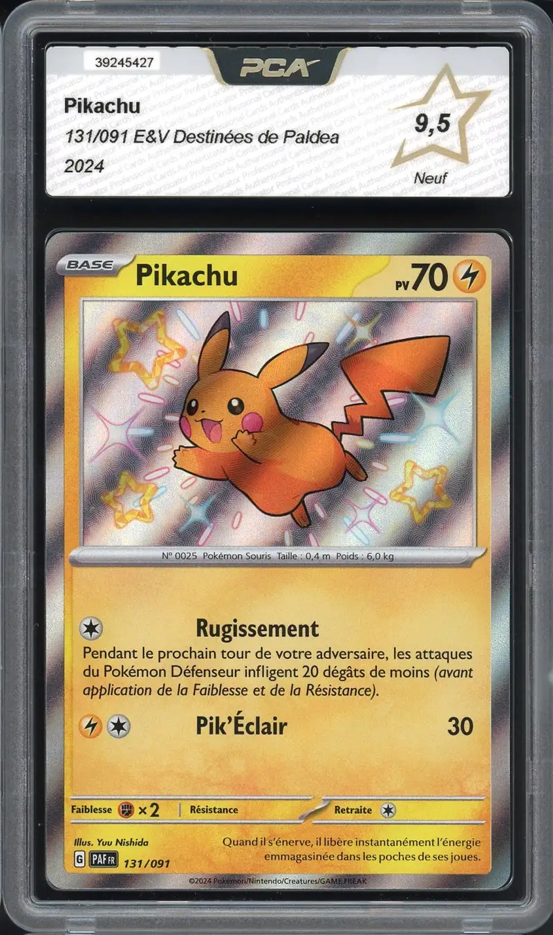 PCA 9.5 Pikachu Shiny