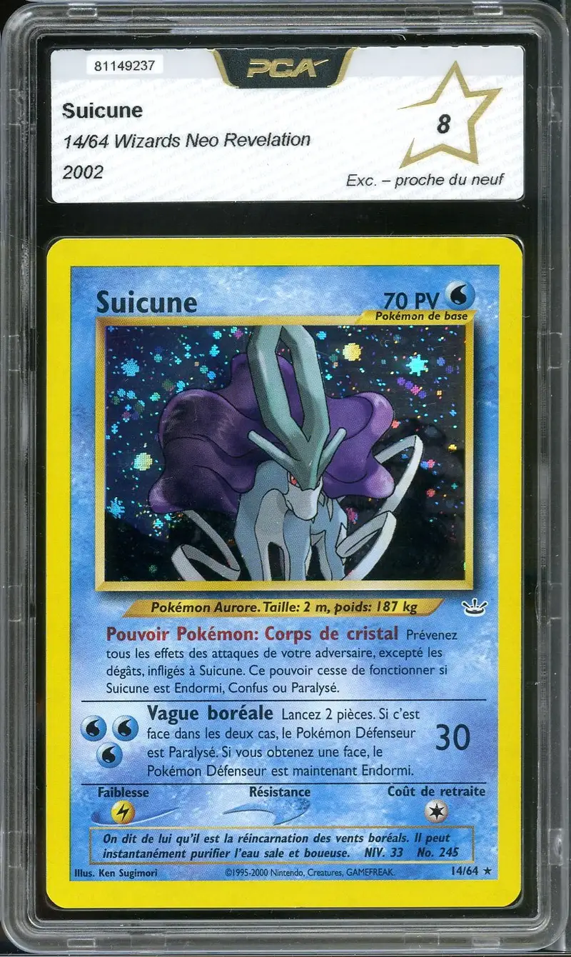 PCA 8 Suicune Holo