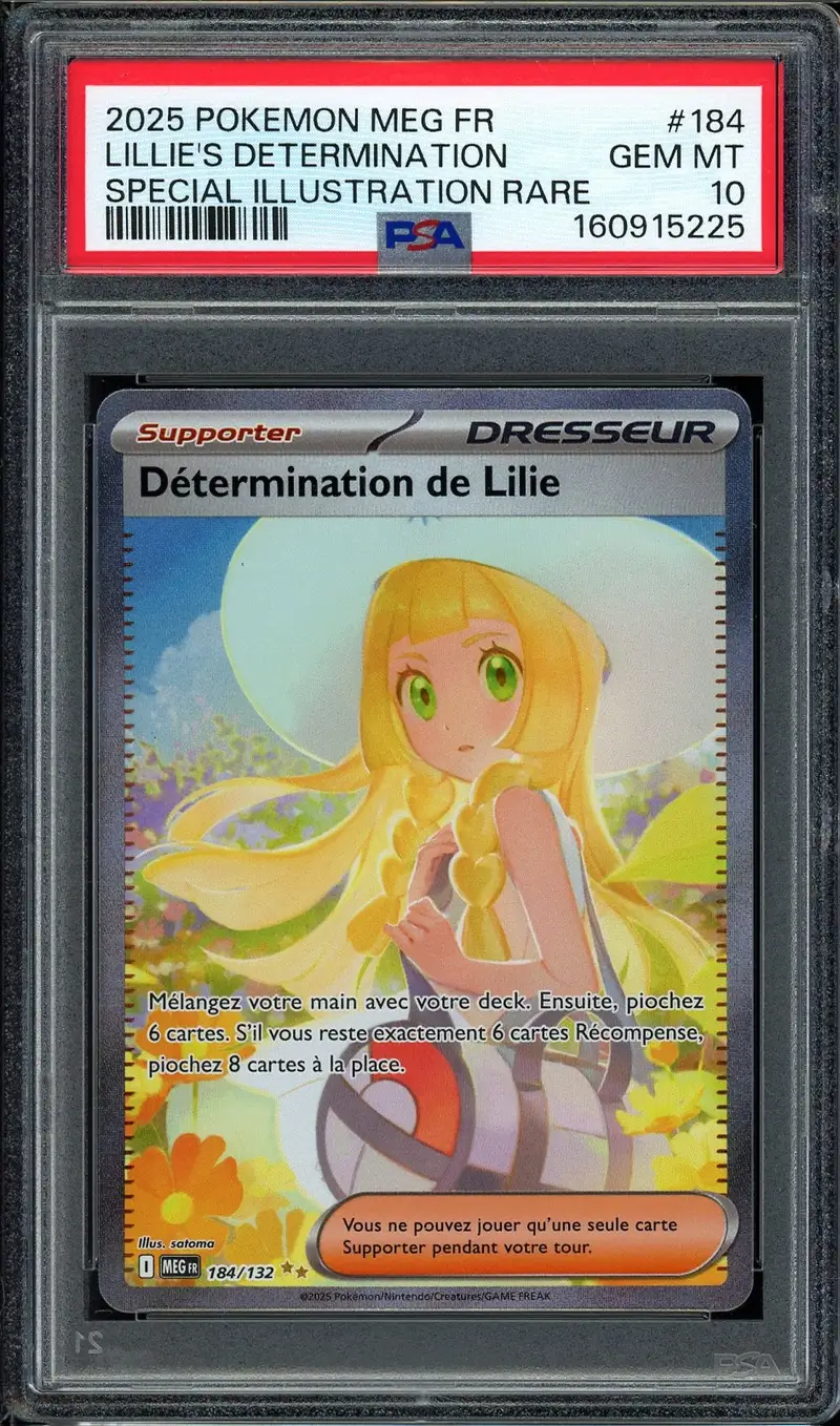 PSA 10 Détermination de Lilie