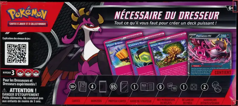 Coffret Pokémon Nécessaire du Dresseur Favianos Ex