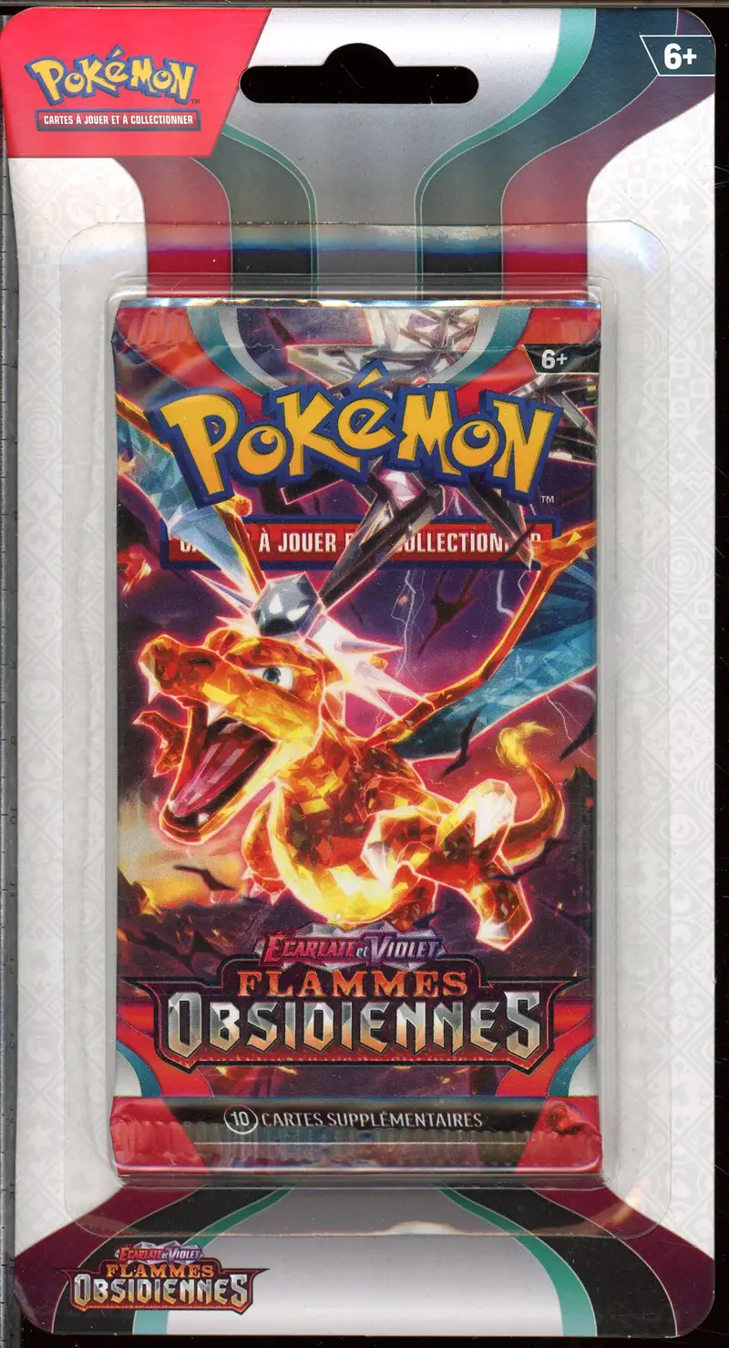 Booster Blister EV3 Flammes Obsidiennes