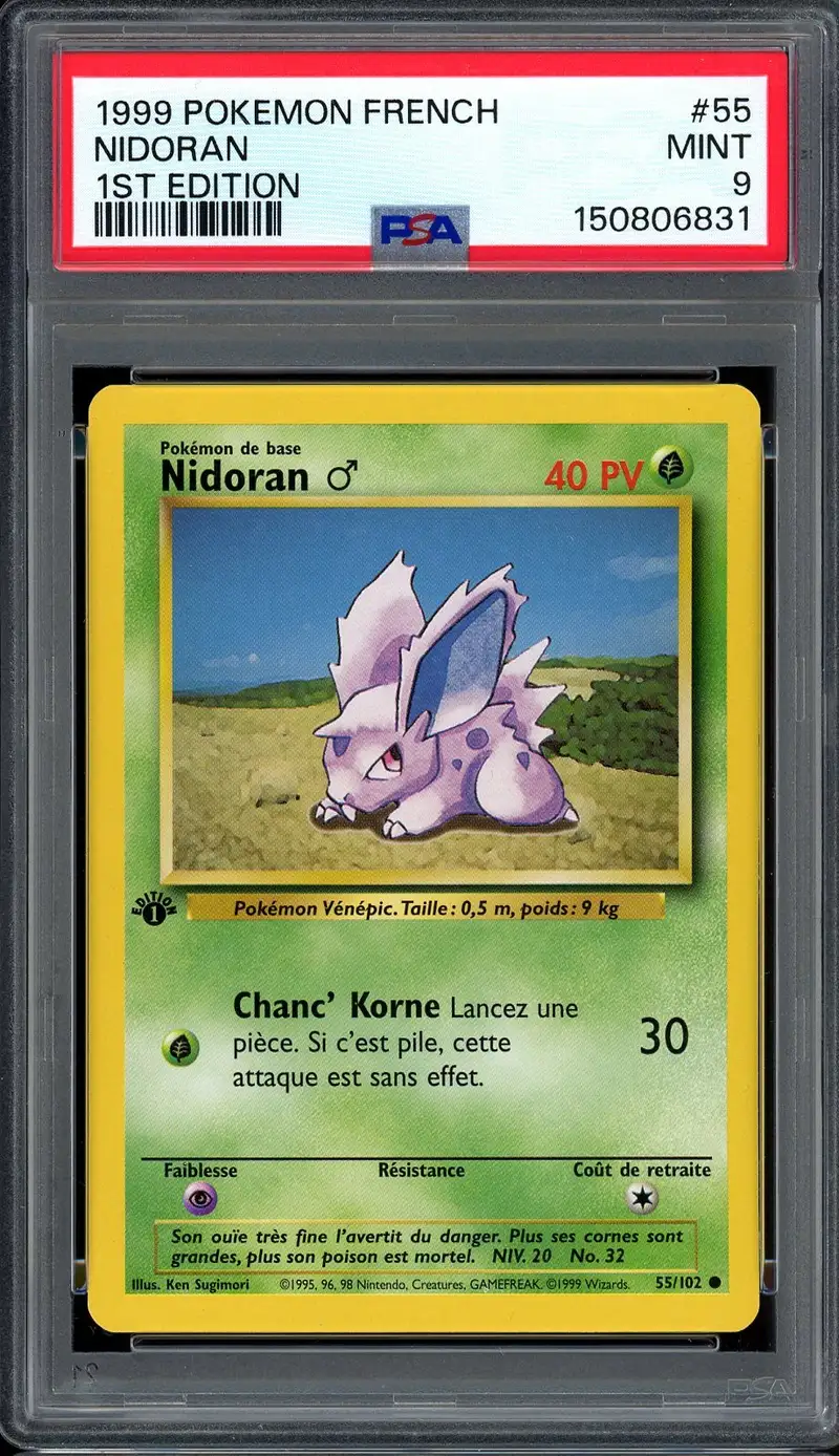 PSA 9 Nidoran
