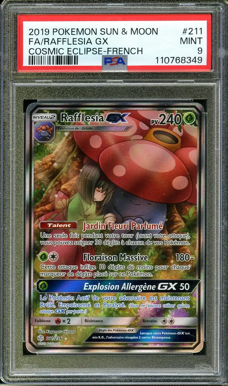 PSA 9 Rafflesia Gx