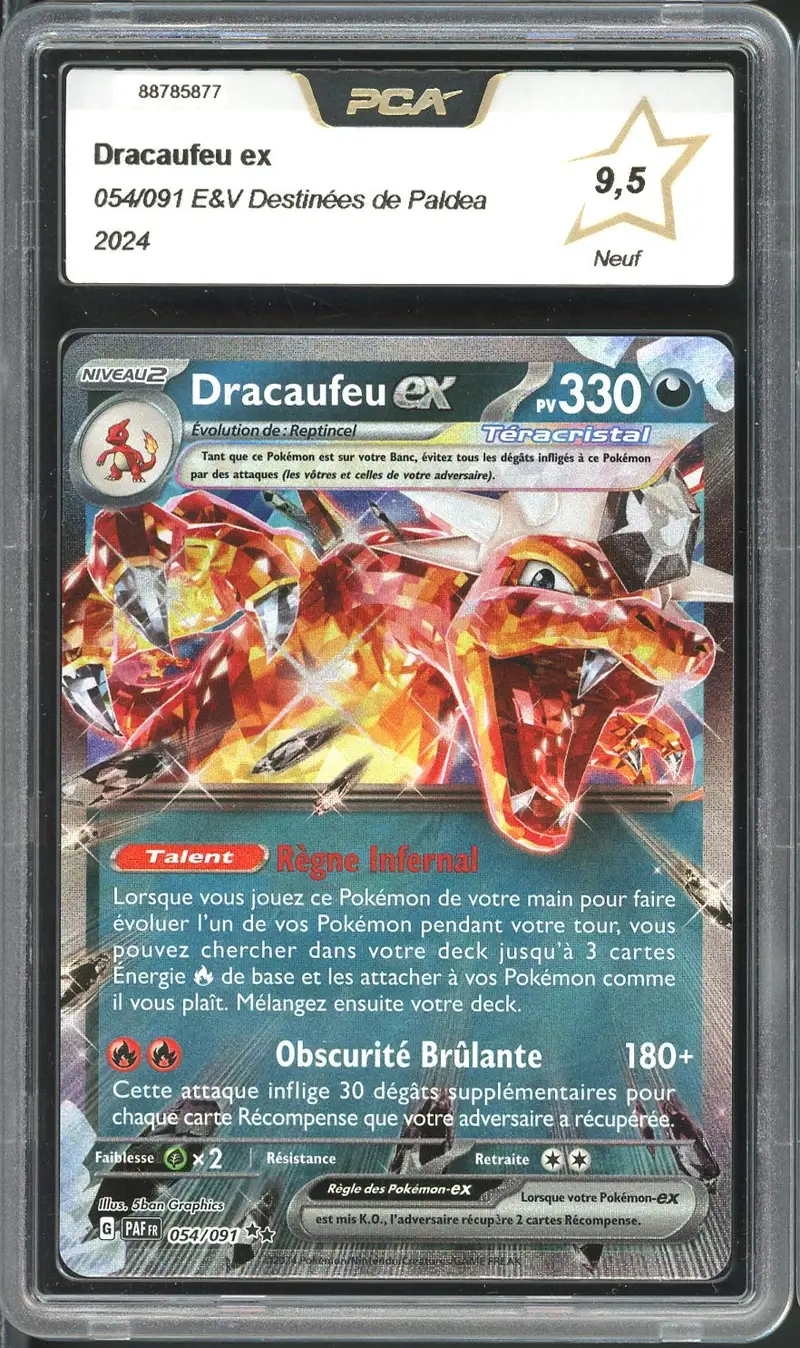 PCA 9.5 Dracaufeu Ex