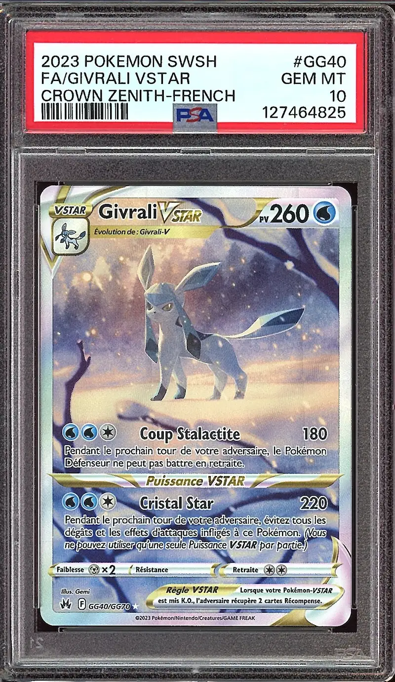 PSA 10 Givrali VStar
