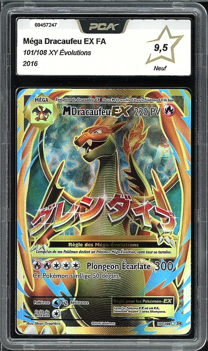 PCA 9.5 Méga Dracaufeu Ex