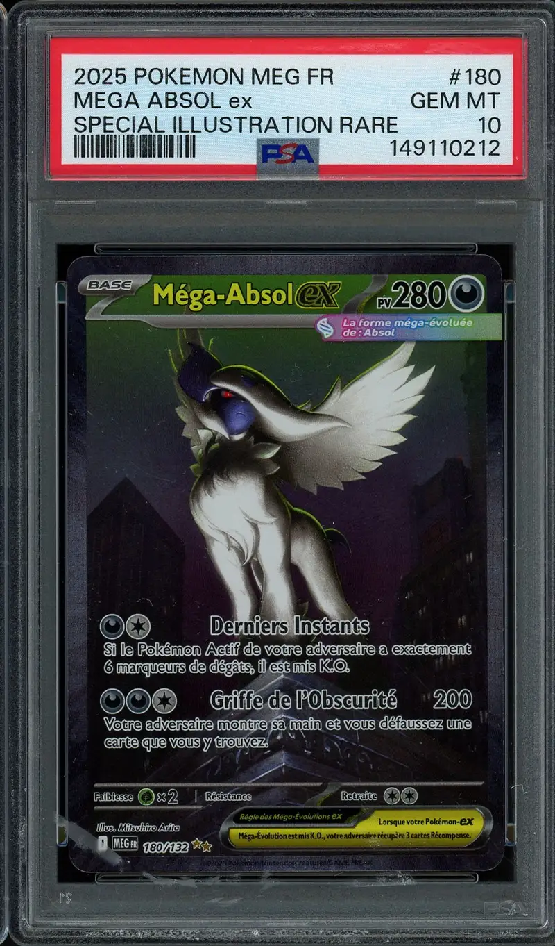 PSA 10 Méga-Absol Ex