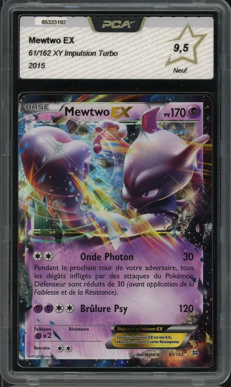 PCA 9.5 Mewtwo Ex