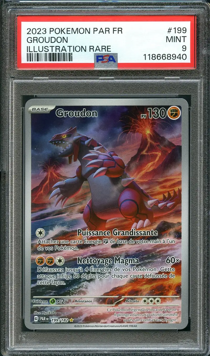 PSA 9 Groudon