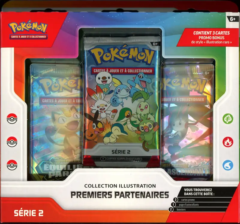 Coffret Collection Illustration Premiers Partenaires Série 2