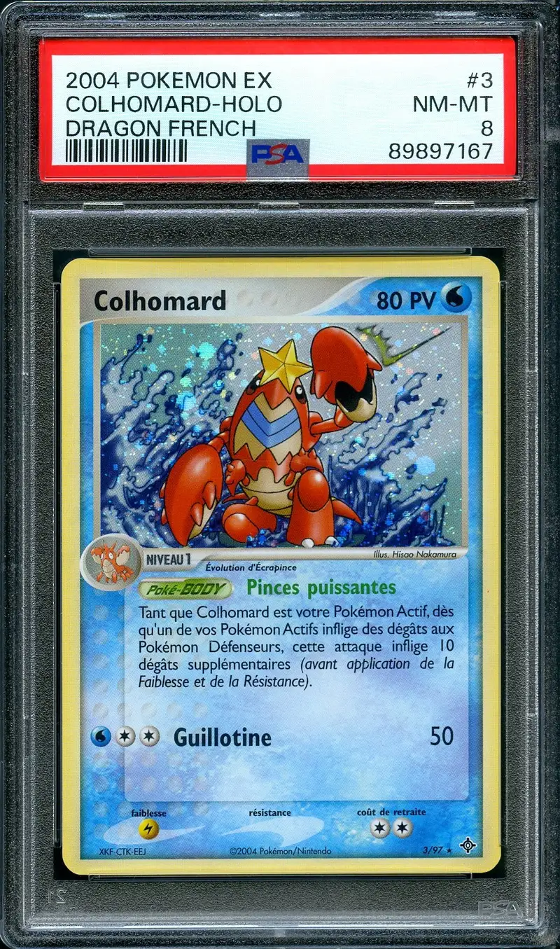 PSA 8 Colhomard Holo
