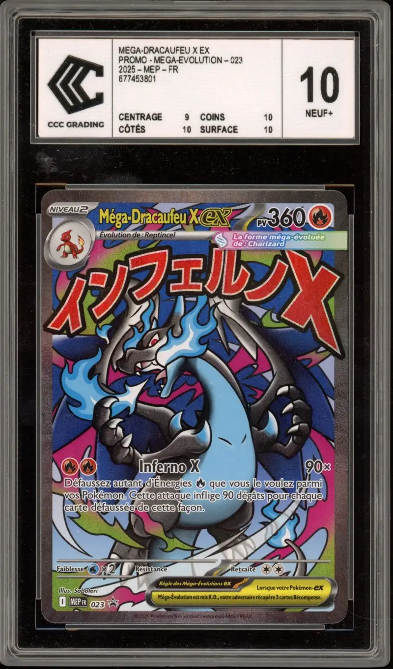 CCC 10 Méga Dracaufeu X Ex